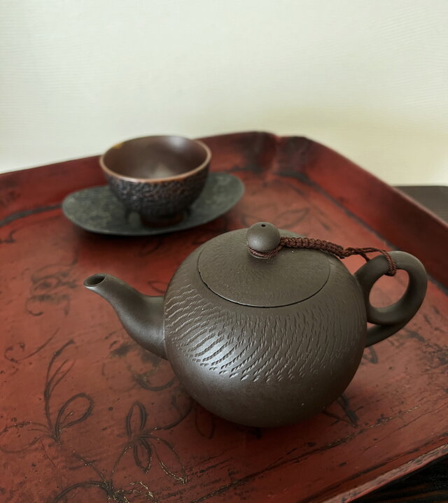 中国茶器 宜興紫砂壺（ぎこうしさこ) 急須 紫泥 養壺 yk321 | iichi
