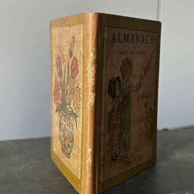古書 Almanach de Kate Greenaway 1886 ケイト・グリーナウェイ 絵本