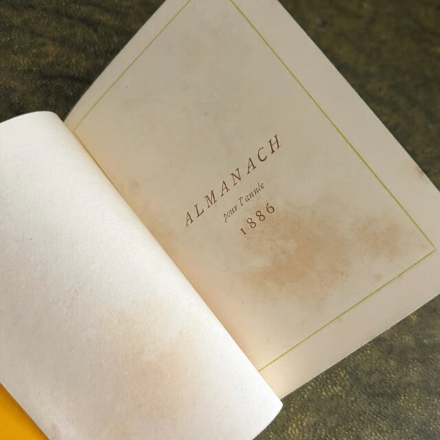 古書 Almanach de Kate Greenaway 1886 ケイト・グリーナウェイ 絵本