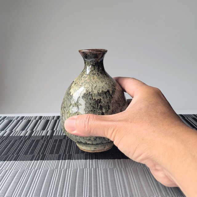海鼠釉徳利ぐい呑みセット 【手仕事 民藝 和 陶器】 | iichi 日々の