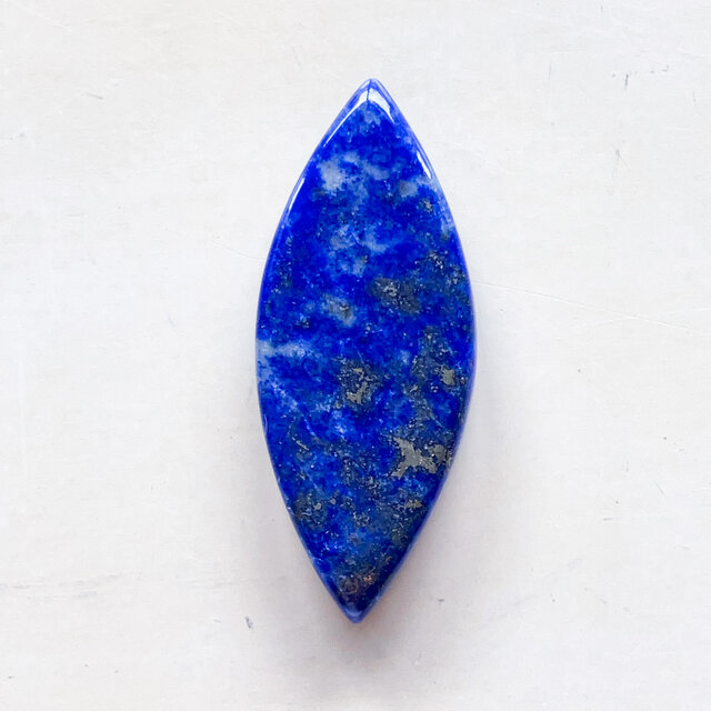 ラピスラズリ[198] 8x15mm 29Cts ルース ／天然石 ／ カボション