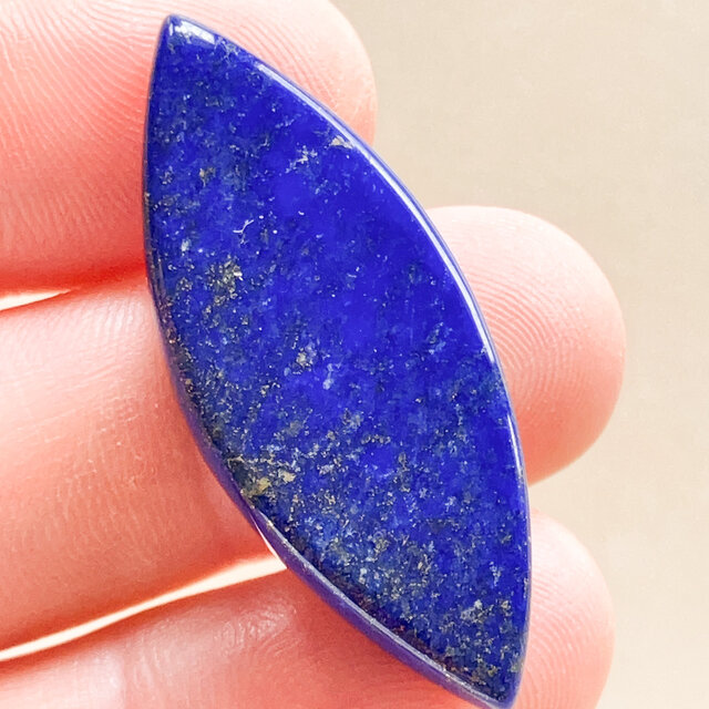 ラピスラズリ[198] 8x15mm 29Cts ルース ／天然石 ／ カボション