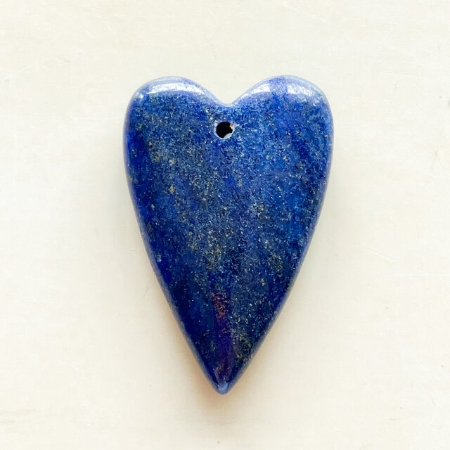 穴あきラピスラズリ[202] 10x20mm 30Cts ルース ／天然石