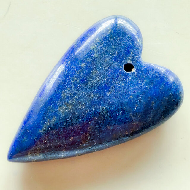 穴あきラピスラズリ[202] 10x20mm 30Cts ルース ／天然石