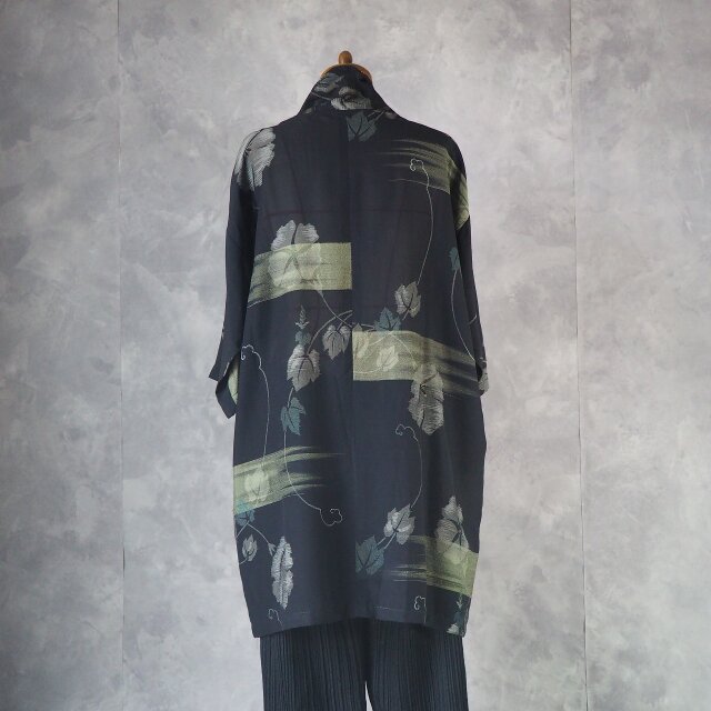 8月12日まで30％OFF】チュニック 紗着物をリメイク chu0001 / 古布