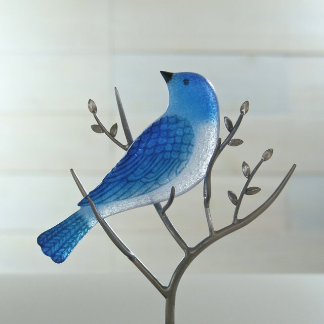 鳥のオブジェ［夏空］② | iichi 日々の暮らしを心地よくする