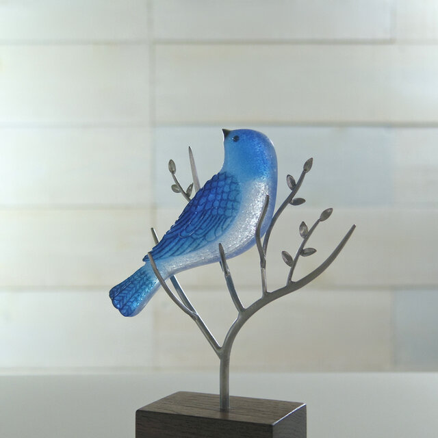 鳥のオブジェ［夏空］② | iichi 日々の暮らしを心地よくする