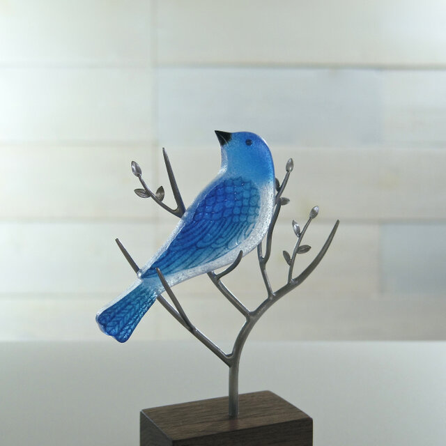 鳥のオブジェ［夏空］② | iichi 日々の暮らしを心地よくする
