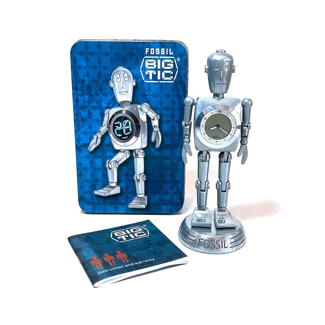 FOSSIL フォッシル BIG TIC ロボット 置時計 Stan 