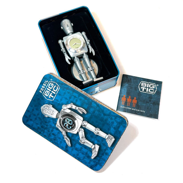 FOSSIL フォッシル BIG TIC ロボット 置時計 Stan 