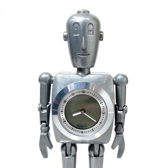FOSSIL フォッシル BIG TIC ロボット 置時計 Stan 