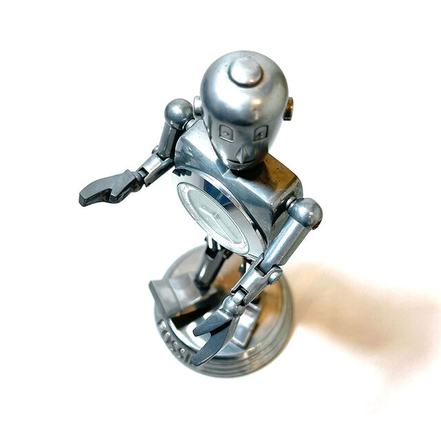 FOSSIL フォッシル BIG TIC ロボット 置時計 Stan 