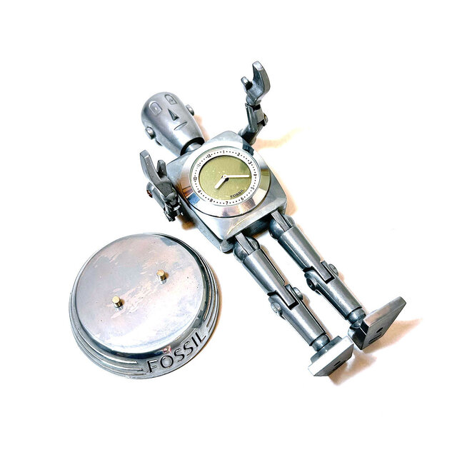 FOSSIL フォッシル BIG TIC ロボット 置時計 Stan 
