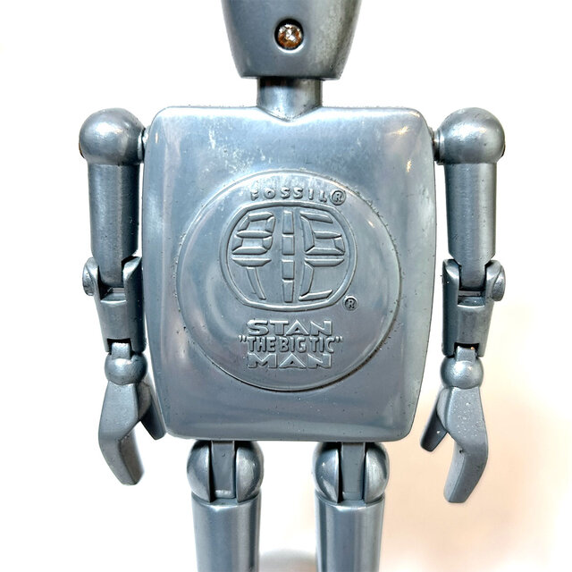 FOSSIL フォッシル BIG TIC ロボット 置時計 Stan 