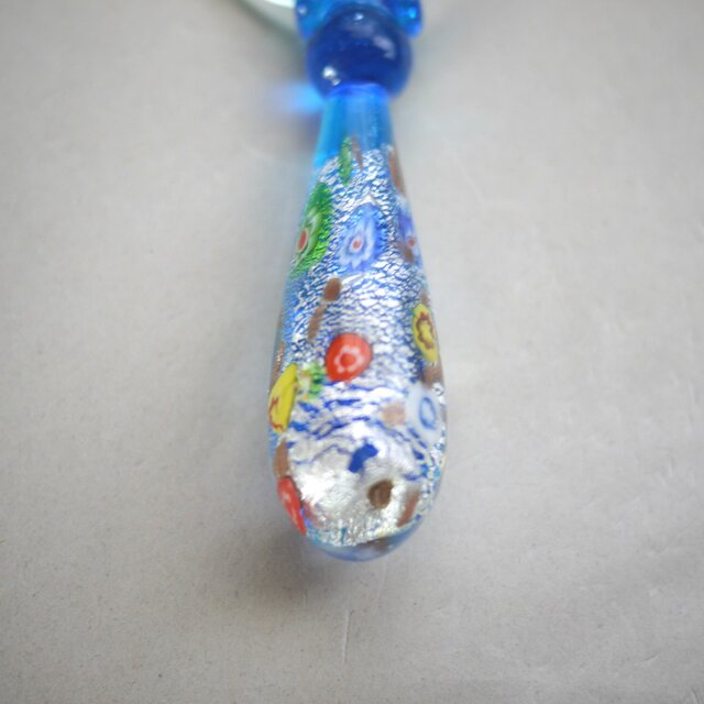 Murano ムラーノ アートガラス ハンドルルーペ 虫眼鏡 ガラス工芸