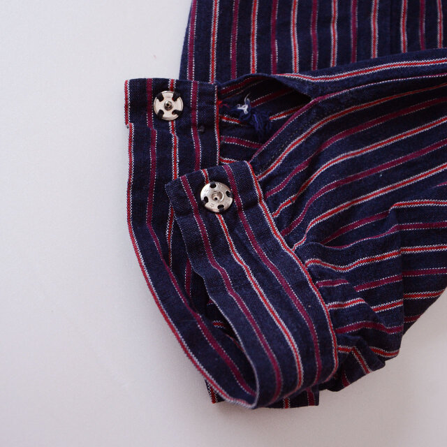 もんぺ ジャパンヴィンテージ 木綿 縞模様 昭和中期 Monpe Pants