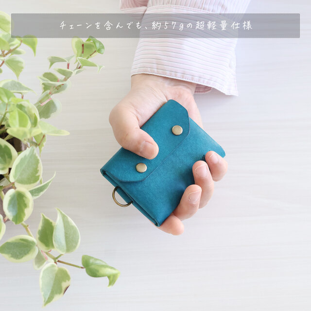 ICカードケース兼ミニ財布 LF-058 マルゴー革 通勤 通学 旅行 散歩に特
