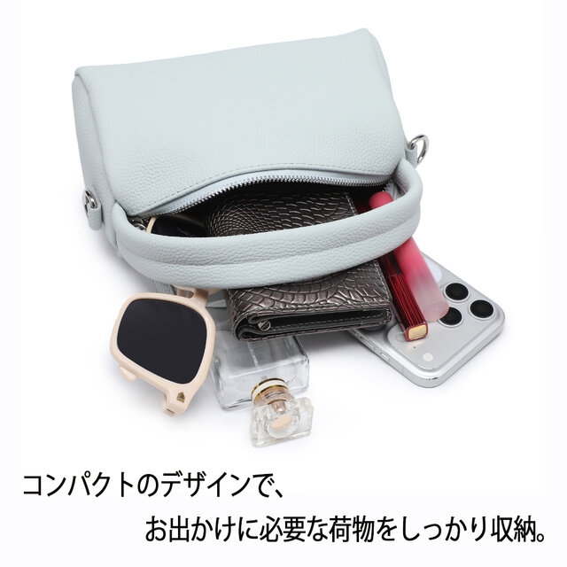 本革 ミニボストンバッグ 2WAY ハンド＆ショルダー 牛革 軽量 通勤 
