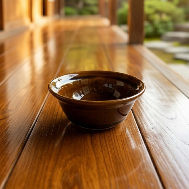 末広鉢【会津本郷焼】/Fan-shaped Bowl | iichi 日々の暮らしを