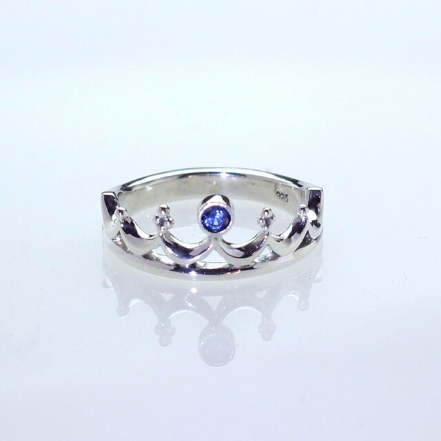 Sv925 ブルーサファイアリング 0.06ct | iichi 日々の暮らしを心地よく