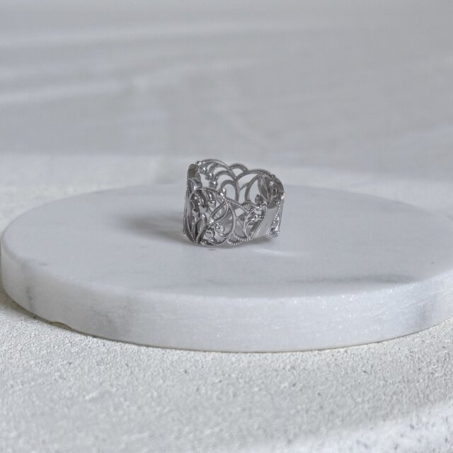 Suzuran Ring SV すずらん リング | iichi 日々の暮らしを心地よくする