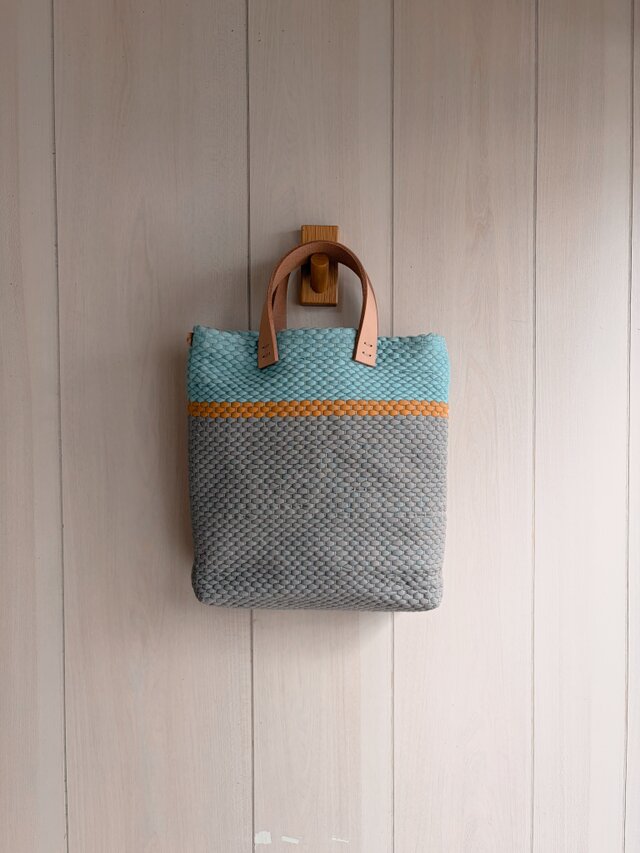 裂き織りbag | iichi 日々の暮らしを心地よくするハンドメイドや