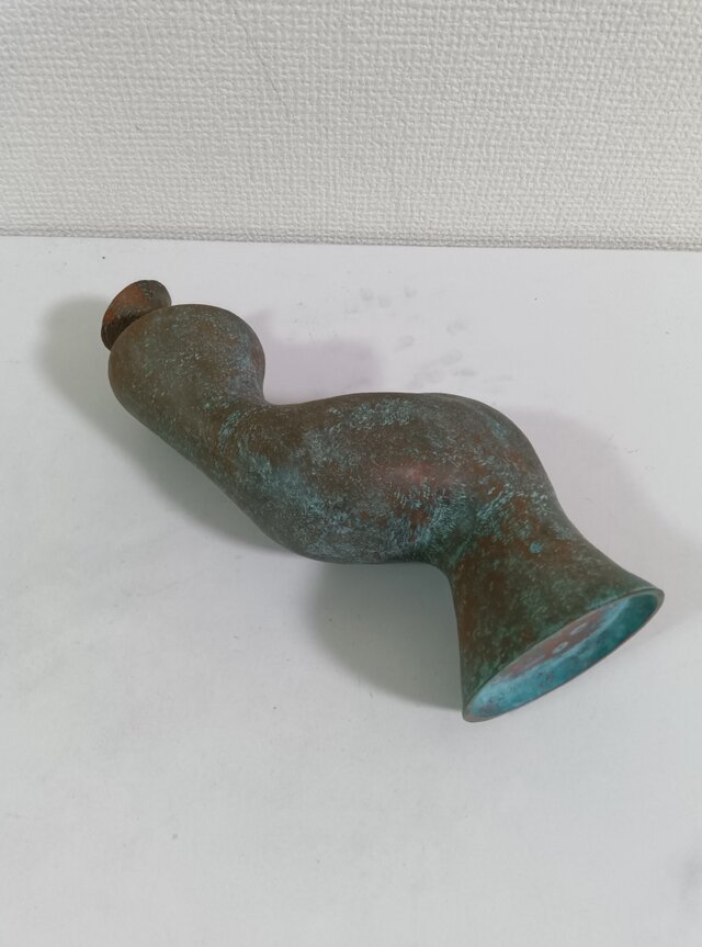 純銅1輪挿 憩 (一点物) | iichi 日々の暮らしを心地よくする