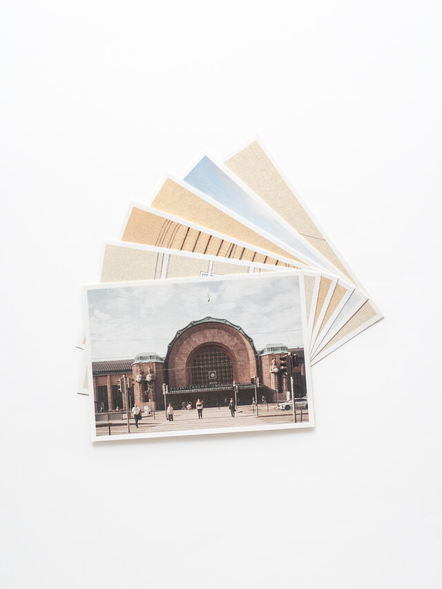 lumikka × Rie Koizumi｜Unfold｜A5 card set | iichi 日々の暮らしを