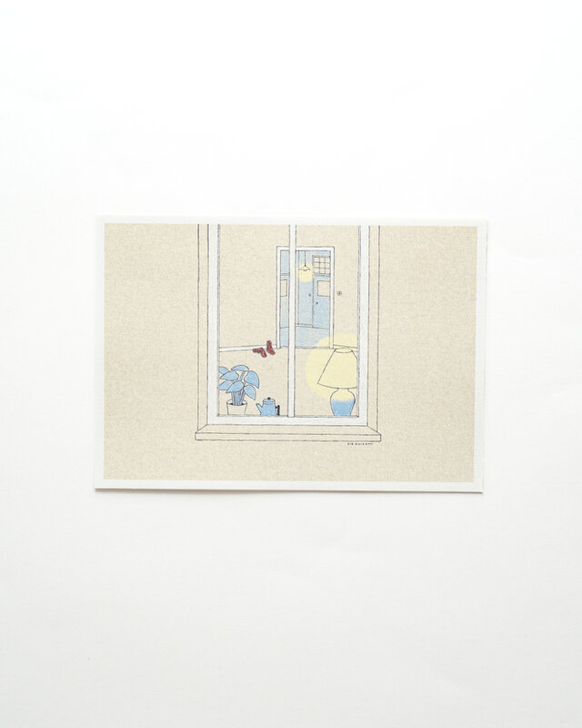 RIE 理絵 Lena C. Emery 750部限定 lumikka × Rie Koizumi｜Unfold｜A5 card set | iichi 日々の暮らしを