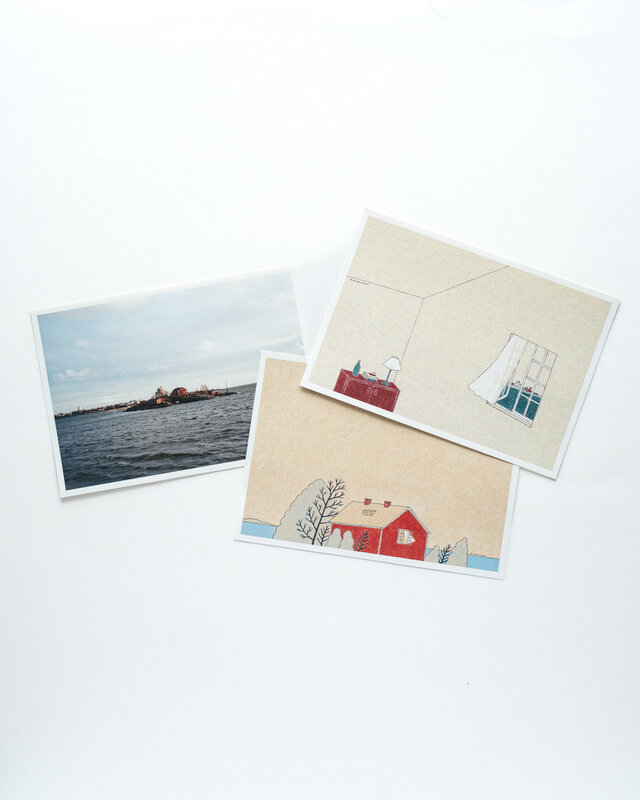 lumikka × Rie Koizumi｜Unfold｜A5 card set | iichi 日々の暮らしを
