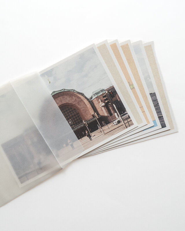 lumikka × Rie Koizumi｜Unfold｜A5 card set | iichi 日々の暮らしを