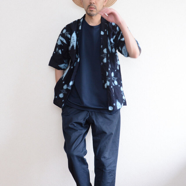 野良着｜藍染 矢絣 木綿 昭和中期のジャパンヴィンテージ 一点物