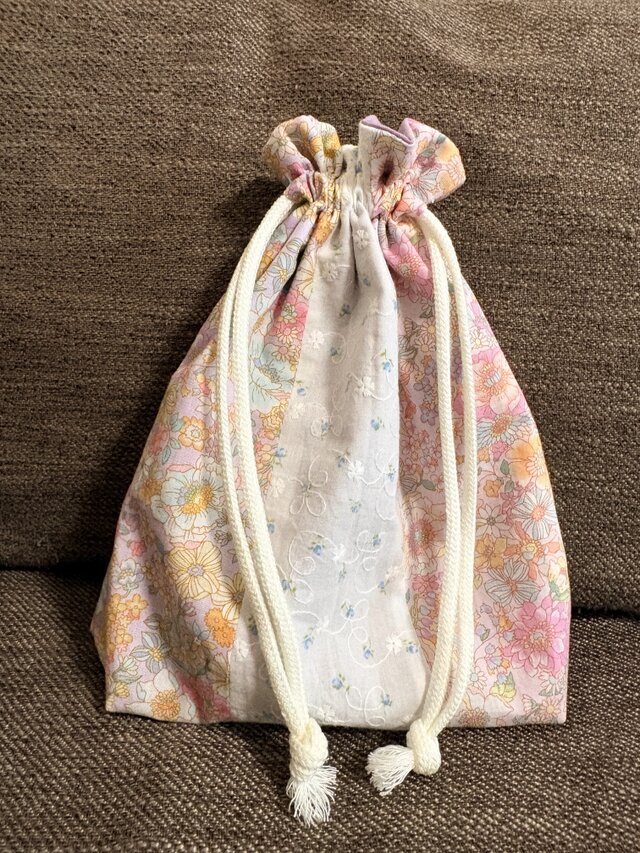 オーダー承ります】巾着袋 給食袋 ベビー・キッズ ハンドメイド・手芸