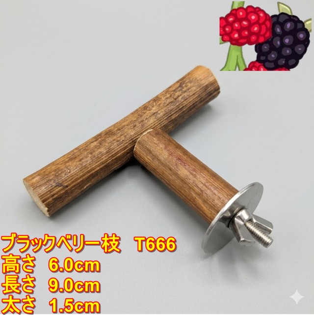 止まり木 kan_oqsm 国産 自然木止まり木 XS 40cm（止まり木のみ