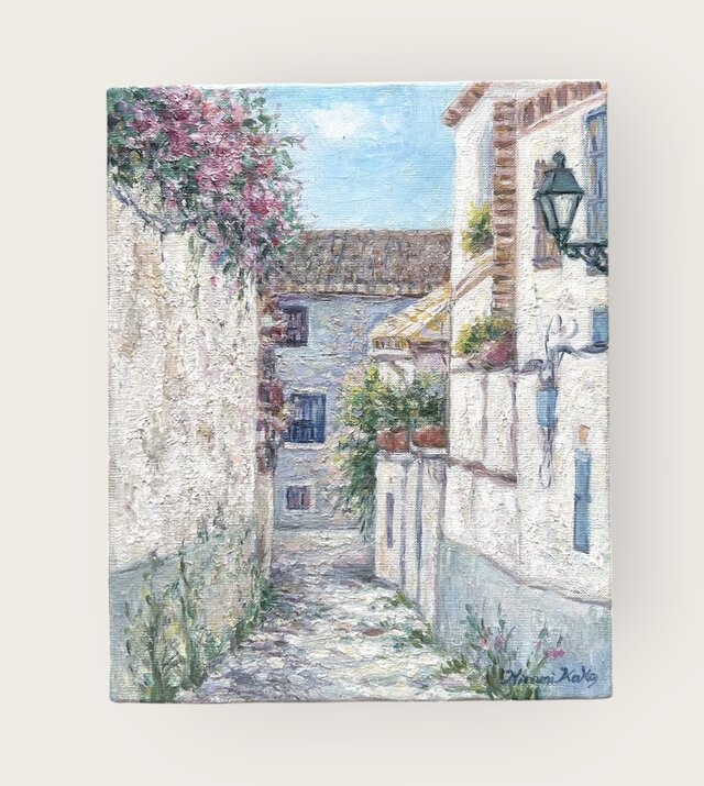 油絵スペインの田舎風景 油絵スペインの田舎風景 油絵スペインの田舎