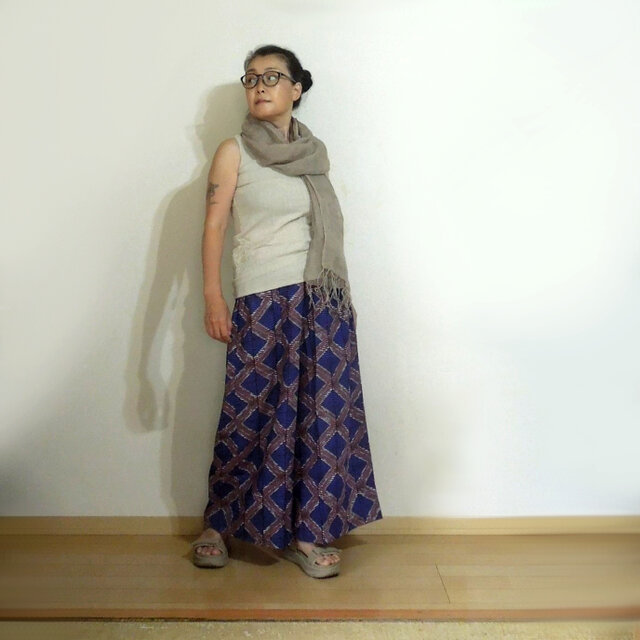お取り寄せ】アフリカン ワイドパンツ○ライム | iichi 日々の暮らしを