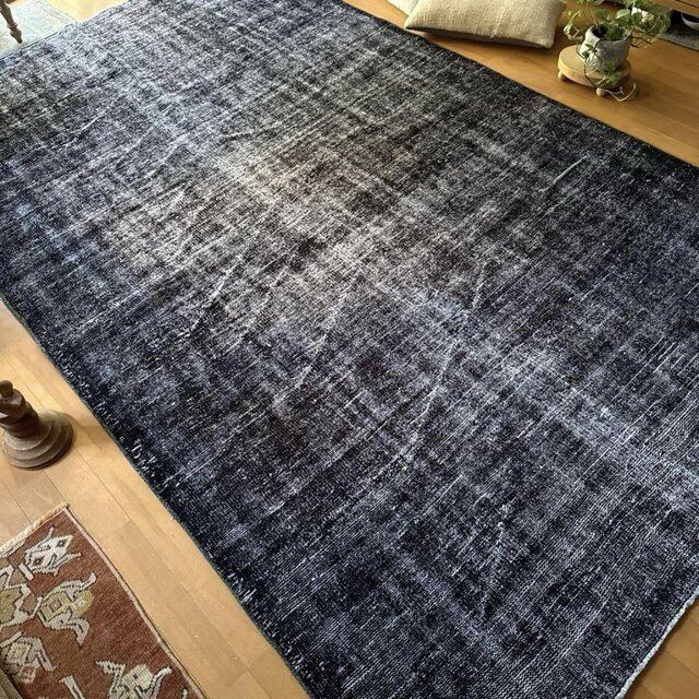 超大判162×273レア ブラックオーバーダイワンカラー トルコ