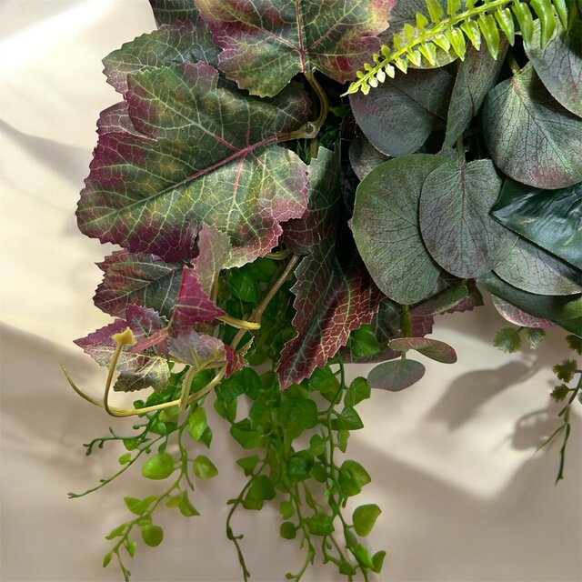 光触媒 人工観葉植物 ウォールグリーン フェイクグリーン 壁掛け5043