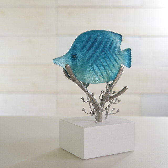 魚と珊瑚のオブジェ ① | iichi 日々の暮らしを心地よくする