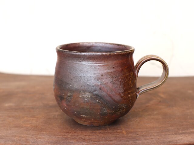 備前焼 コーヒーカップ(大) ロクロ目・特選 c7-101 | iichi 日々の