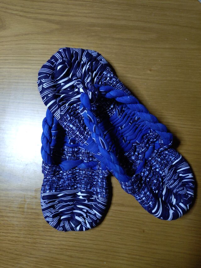 布ぞうり 26〜27cm | iichi 日々の暮らしを心地よくするハンドメイドや