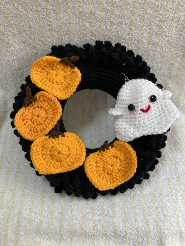 ハロウィン玄関リース【商品番号：2607】 | iichi 日々の暮らしを