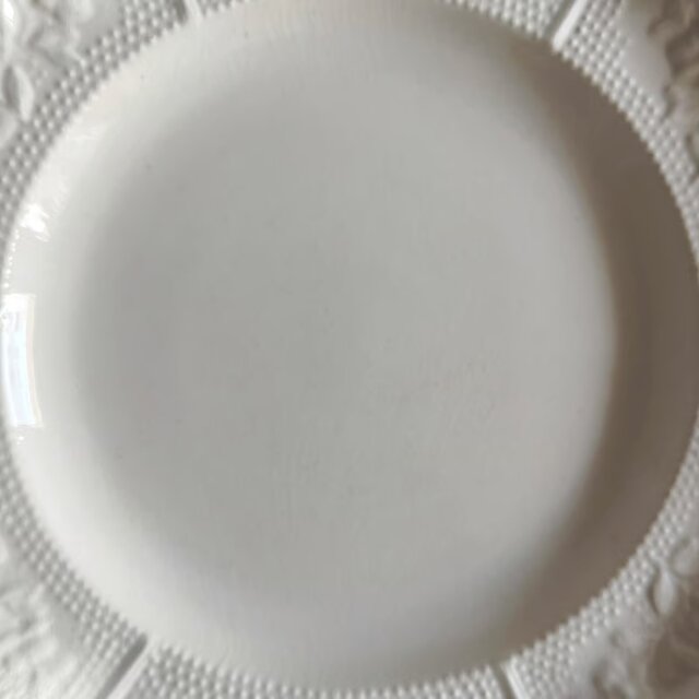 Rambervillers ランヴェルヴィレ レリーフ 平皿 フランス アンティーク