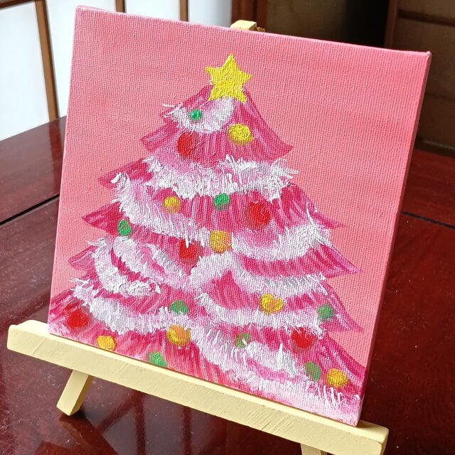 ピンクのクリスマス | iichi 日々の暮らしを心地よくするハンドメイド