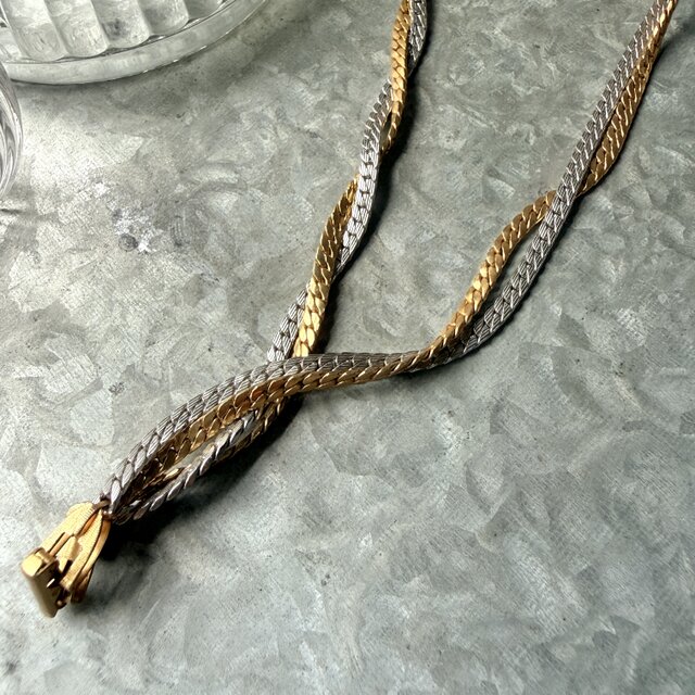 NA190-【 AVON 】エイボン・ヴィンテージネックレス 1980-90's Two