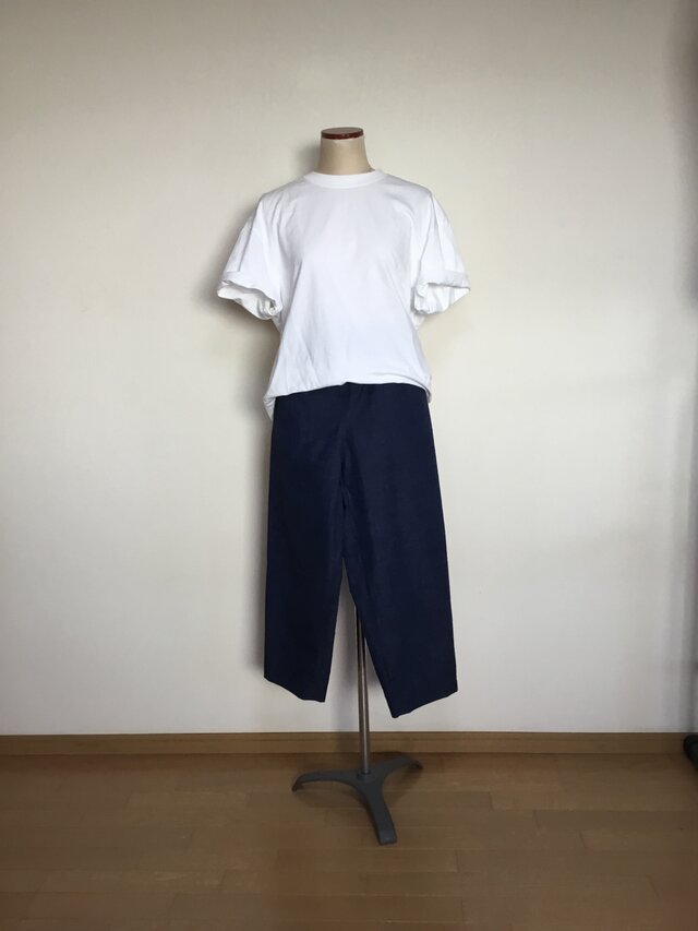 紬のパンツ 着物リメイク | iichi 日々の暮らしを心地よくする