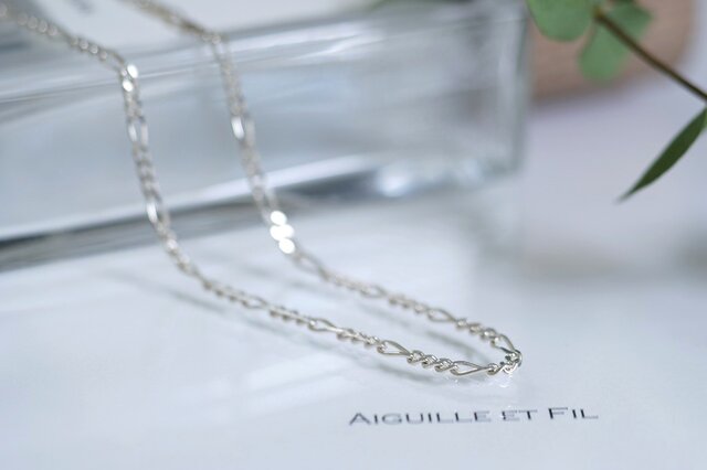 SILVER925 フィガロチェーンネックレス 60cm | iichi 日々の暮らしを