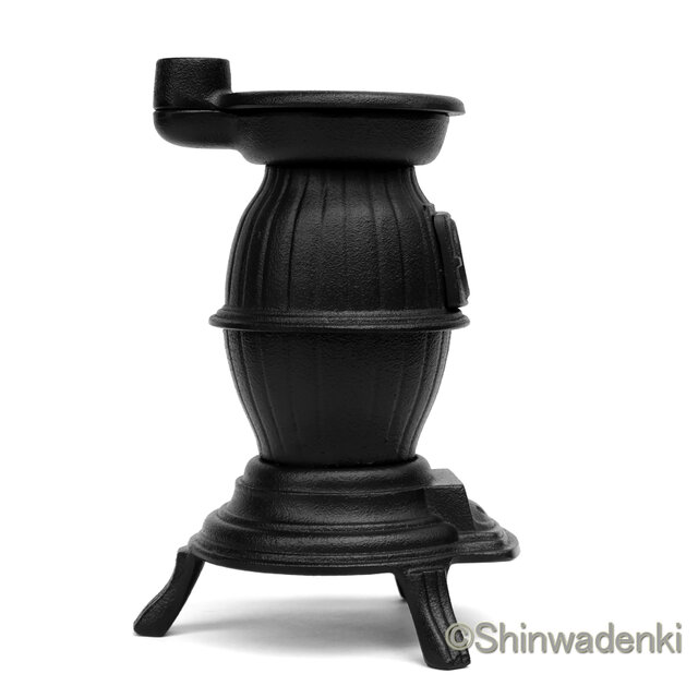 南部鉄器 香炉 茶香炉 だるまストーブ型 アロマポット オイルポット