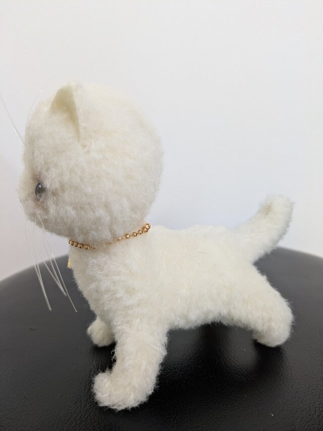 ハンドメイド☆ぬいぐるみ☆子猫ちゃんとドロワーズ☆スモークパープル