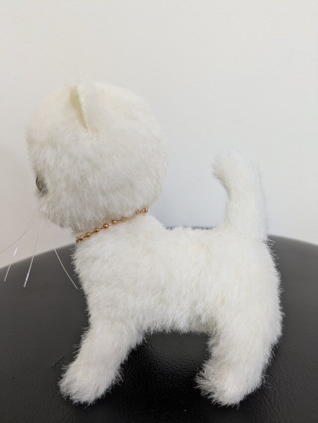 ハンドメイド☆ぬいぐるみ☆小さな子猫ちゃんとドロワーズ☆ホワイト